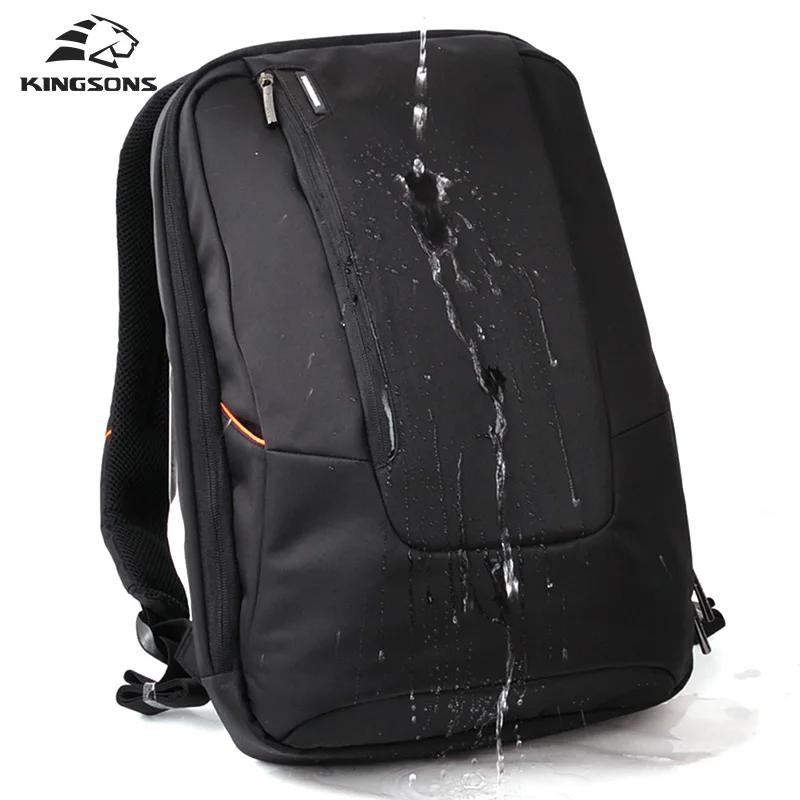 Kingsons брендовый водонепроницаемый рюкзак для 15 дюймового ноутбука мужчин и