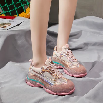 sneakers women Crystal jelly old dad shoes glitter Women casual shoes flats sport shoes running shoes Pink fashion design shoes
sneakers women Crystal jelly old dad shoes glitter Women casual shoes flats sport shoes running shoes Pink fashion design shoes