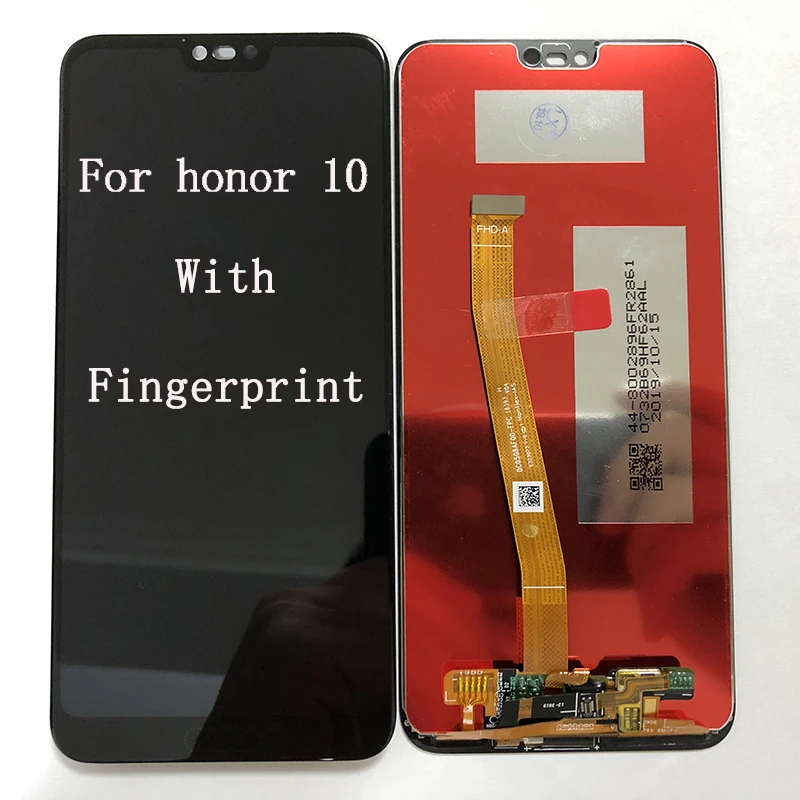 Original Display for Huawei Honor 10 honor10 LCD Display Touch Screen With Frame COL-L29 Honor 10 LCD 5.84" With Fingerprint
Original Display for Huawei Honor 10 honor10 LCD Display Touch Screen With Frame COL-L29 Honor 10 LCD 5.84" With Fingerprint