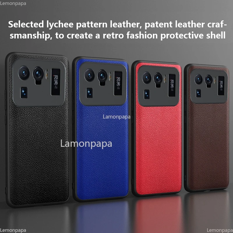 Luxury Leather Case for Xiaomi 11 Cover Mi 10 Case Vintage Litchi Vegan Shockproof Shell Xiaomi Mi 11 Ultral Mi 10 Pro Case
Luxury Leather Case for Xiaomi 11 Cover Mi 10 Case Vintage Litchi Vegan Shockproof Shell Xiaomi Mi 11 Ultral Mi 10 Pro Case