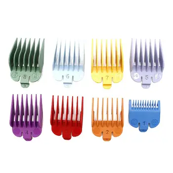 8Pcs 3-25mm Hair Clipper Combs Size Guide Attachments Haircutting Tool Styling Tools Hair styling sрасческа для волос
8Pcs 3-25mm Hair Clipper Combs Size Guide Attachments Haircutting Tool Styling Tools Hair styling sрасческа для волос