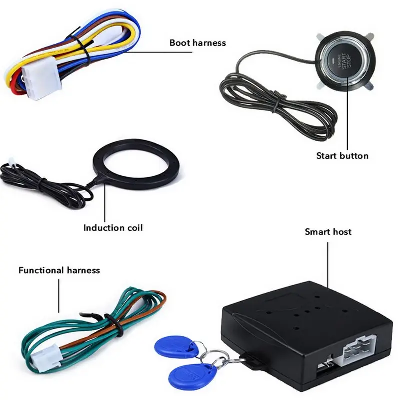 12V one-key start Car Start Stop Button Engine Push Start Button Alarm RFID Lock Keyless System Door Push Button hot sale
12V one-key start Car Start Stop Button Engine Push Start Button Alarm RFID Lock Keyless System Door Push Button hot sale
