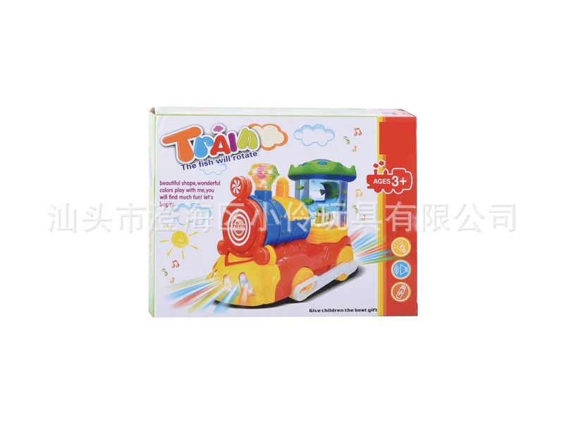 CHILDREN'S Cartoon Electric Train Toy Kids Educational Rolling Locomotive Model Small Car Boy Rotating Car
CHILDREN'S Cartoon Electric Train Toy Kids Educational Rolling Locomotive Model Small Car Boy Rotating Car