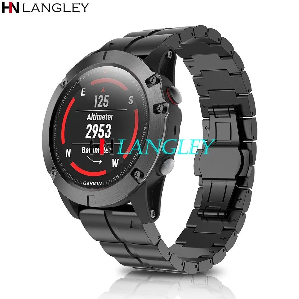 Titanium Alloy Watch Bands For Garmin Fenix 6X Bands Replacement for Fenix 6X Pro/Fenix 3/Fenix 5X/Fenix 5X Plus Smartwatch
Titanium Alloy Watch Bands For Garmin Fenix 6X Bands Replacement for Fenix 6X Pro/Fenix 3/Fenix 5X/Fenix 5X Plus Smartwatch