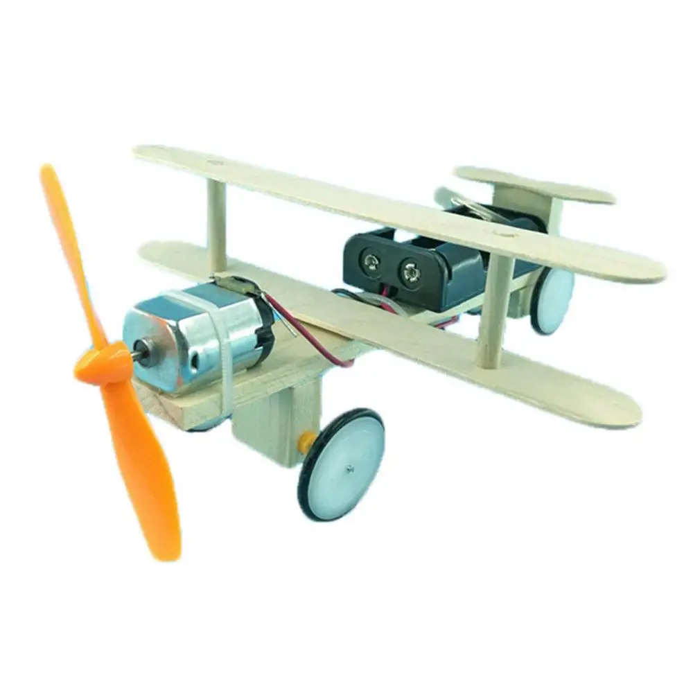 DIY Funny Electric Wooden Plane Aircraft Model Children Kids Boy Handmade Creative RunningToy Educational Science Experiment
DIY Funny Electric Wooden Plane Aircraft Model Children Kids Boy Handmade Creative RunningToy Educational Science Experiment
