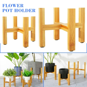 1pc Flower Pot Holder Wooden Shelf Rack for Office Home Stand Plant Flower Pot Holder Wood Home Garden Display Tools
1pc Flower Pot Holder Wooden Shelf Rack for Office Home Stand Plant Flower Pot Holder Wood Home Garden Display Tools