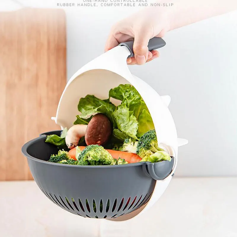 Magic Rotate Vegetable Cutter with Drain Basket Multi-functional Kitchen Veggie Fruit Shredder Grater Slicer
Magic Rotate Vegetable Cutter with Drain Basket Multi-functional Kitchen Veggie Fruit Shredder Grater Slicer