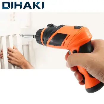 4.8V Electric Screwdriver Portable with LED Light Handle Adjustable Cordless Drill Power Tools for 1/4" Screwdriver Set Head
4.8V Electric Screwdriver Portable with LED Light Handle Adjustable Cordless Drill Power Tools for 1/4" Screwdriver Set Head