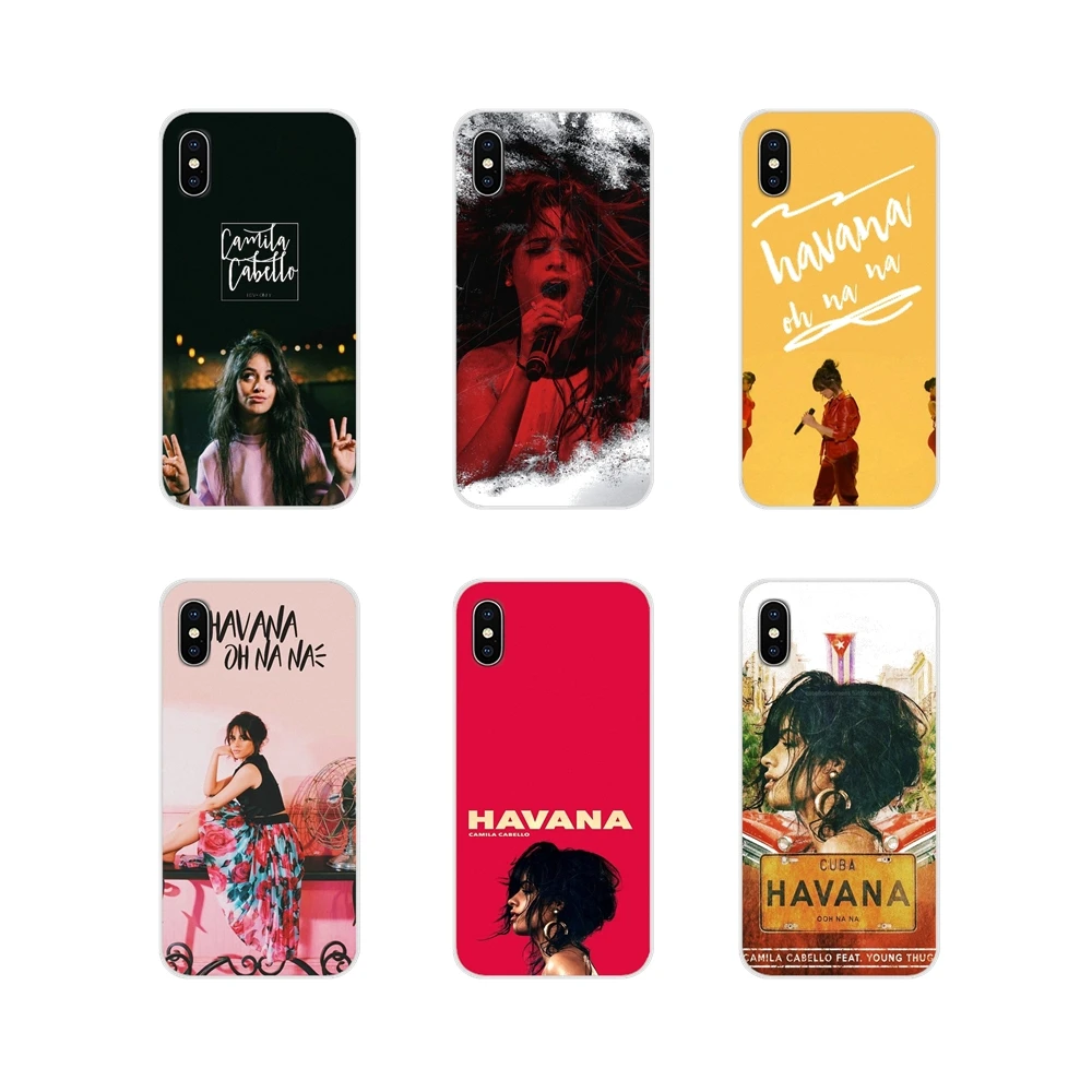 Камила Cabello Гавана плакат силиконовый чехол для мобильного телефона Apple iPhone X XR XS