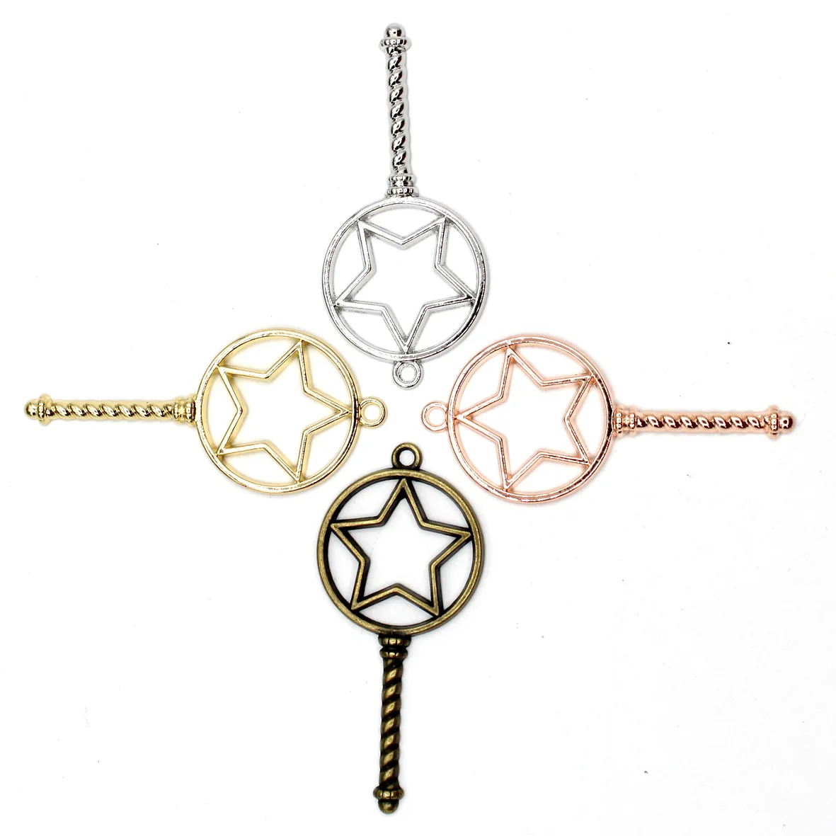 Metal Hollow Embossed Frame Resin Jewelry Making Frame Necklace Earring Pendant Mould 10pcs/lots Pentagram Magic Wand 5 Colors
Metal Hollow Embossed Frame Resin Jewelry Making Frame Necklace Earring Pendant Mould 10pcs/lots Pentagram Magic Wand 5 Colors
