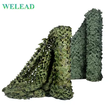 WELEAD 1.5*30 M Reinforced Camouflage Nets Military White Blue Black for Garden Shade Awning Hide Concealment Mesh
WELEAD 1.5*30 M Reinforced Camouflage Nets Military White Blue Black for Garden Shade Awning Hide Concealment Mesh