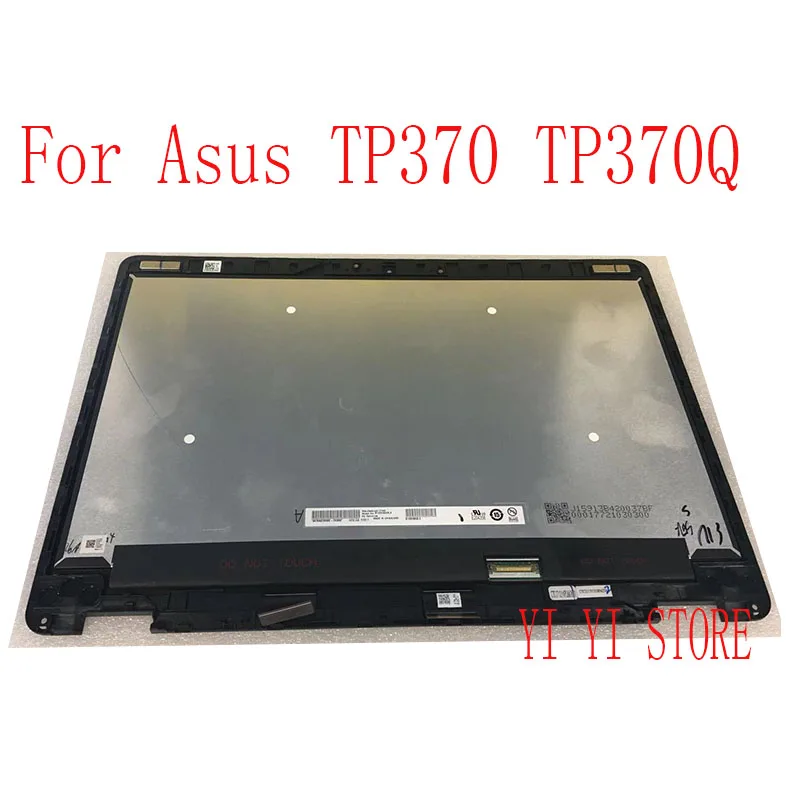 

FOR ASUS NOVAGO 13.3" TP370QL TP370 LCD SCREEN 90NR0061-R20010 B133HAN05.3 FHD 1920*1080 With frame bezel