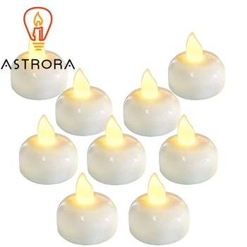 ASTRORA Set Of 24 Waterproof LED Lights Flameless Flickering LED Tea Light For Wedding Party Bathroom Pool SPA
ASTRORA Set Of 24 Waterproof LED Lights Flameless Flickering LED Tea Light For Wedding Party Bathroom Pool SPA