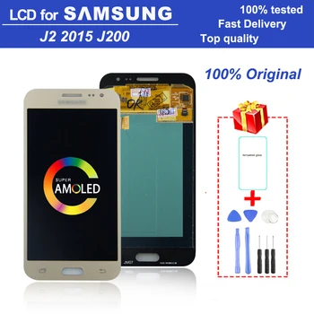 Original Super AMOLED 4.7" J2 2015 LCD monitor for Samsung Galaxy J2 2015 J200 J200F J200M LCD digital touch screen assembly
Original Super AMOLED 4.7" J2 2015 LCD monitor for Samsung Galaxy J2 2015 J200 J200F J200M LCD digital touch screen assembly