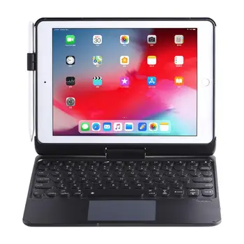 For 2018 & 2017ipad / Pro9.7/air2/air 360 ° Rotating Colorful Lighting Bluetooth Keyboard Case With Touch Cover With Pen Set
For 2018 & 2017ipad / Pro9.7/air2/air 360 ° Rotating Colorful Lighting Bluetooth Keyboard Case With Touch Cover With Pen Set