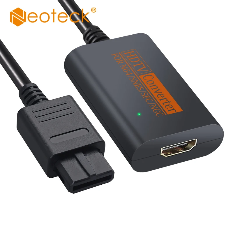 Конвертер Neoteck 720P NGC N64 SNES в HDMI Plug and Play / GameCube Адаптер конвертера | Электроника
