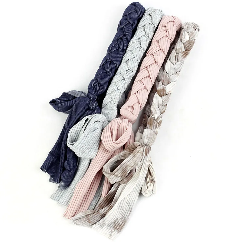 Geebro Women Braid Knitted Suede Twist Hairband Fashion Elastic Soft Headband Solid Color Handmade Turban Hair Accessories
Geebro Women Braid Knitted Suede Twist Hairband Fashion Elastic Soft Headband Solid Color Handmade Turban Hair Accessories