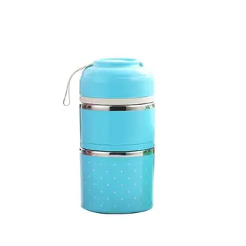 1pc 1.8L Lunch Box Portable Hand-held Lunch Box Double Layer Stainless Steel Bento Box Lunch Jar Insulated Food Container
1pc 1.8L Lunch Box Portable Hand-held Lunch Box Double Layer Stainless Steel Bento Box Lunch Jar Insulated Food Container