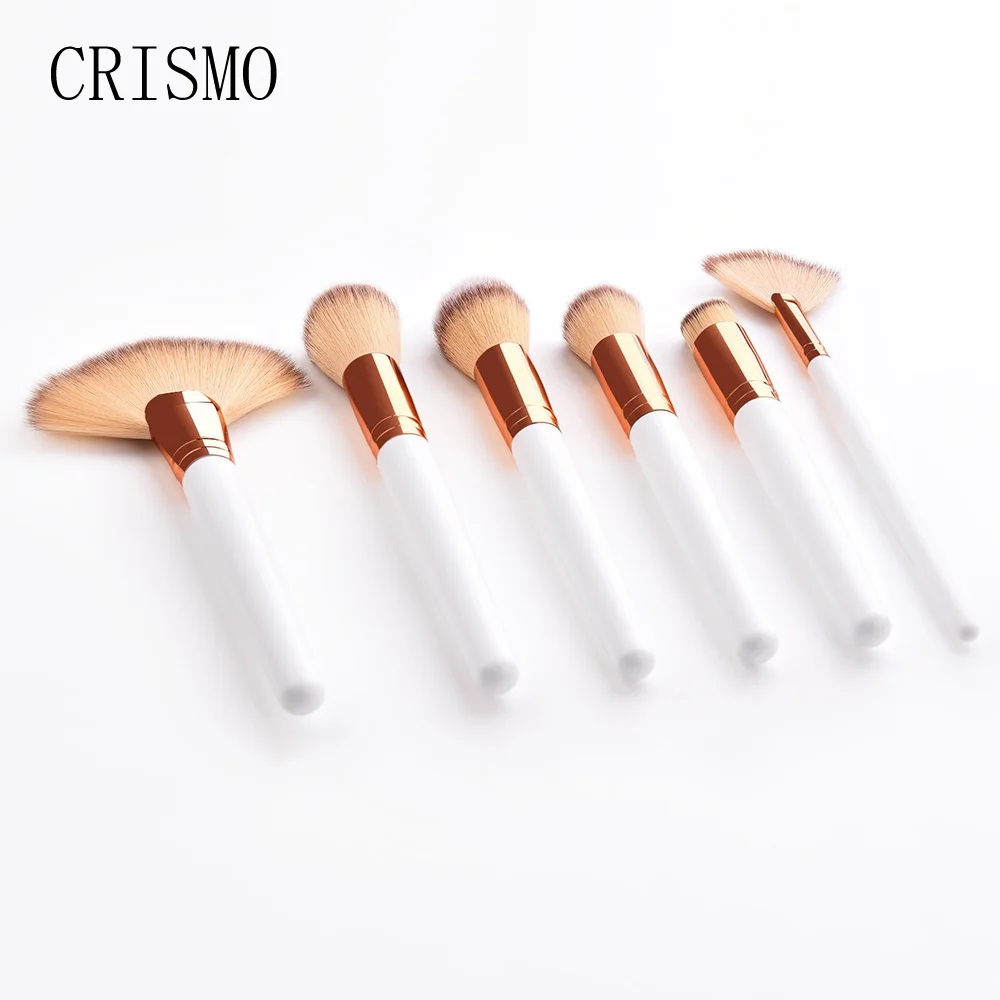 CRISMO 1PC Professional Makeup Brushes Set Powder Blush Foundation Make Up Fan Brushes Cosmetic Sets Whiter Wooden Handle
CRISMO 1PC Professional Makeup Brushes Set Powder Blush Foundation Make Up Fan Brushes Cosmetic Sets Whiter Wooden Handle