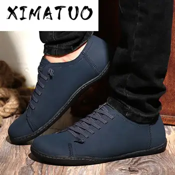 Hot Sale Mens Shoes Quality Split Leather Loafers Men 2020 Fashion Handmade Men's Flats New Spring Slip On Espadrilles 
Hot Sale Mens Shoes Quality Split Leather Loafers Men 2020 Fashion Handmade Men's Flats New Spring Slip On Espadrilles