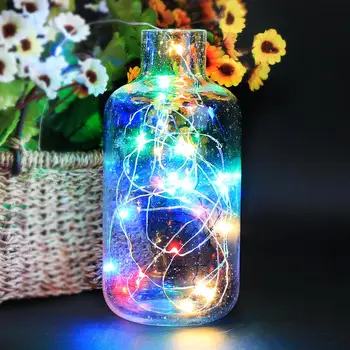 1/6pcs 2m 20LED Light Strings Button Batteries Powered Decorative Holiday Lighting Copper Wire String Candle Cork Lamp
1/6pcs 2m 20LED Light Strings Button Batteries Powered Decorative Holiday Lighting Copper Wire String Candle Cork Lamp