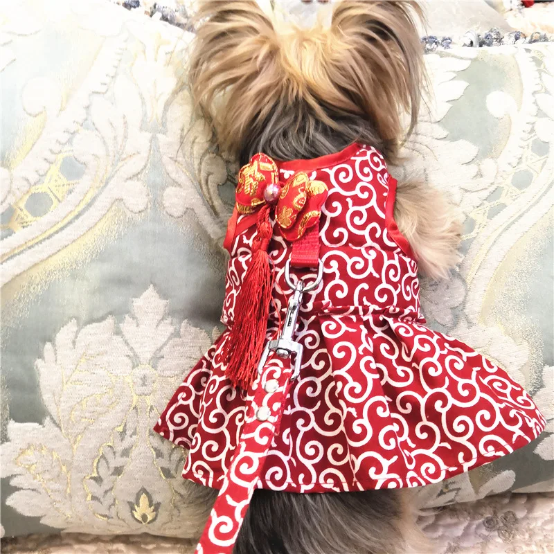 Spring And Summer New Style Japanese Style Arabesque Pet Anti-Break Free Couples Chest And Back Clothes Dog Clothing Pet Supplie
Spring And Summer New Style Japanese Style Arabesque Pet Anti-Break Free Couples Chest And Back Clothes Dog Clothing Pet Supplie