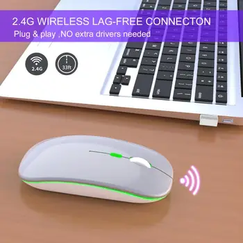 Wireless Mouse Bluetooth Mouse Computer Mouse Ergonomic Silent Mause Rechargeable Luminous Optical Mice For PC Laptop
Wireless Mouse Bluetooth Mouse Computer Mouse Ergonomic Silent Mause Rechargeable Luminous Optical Mice For PC Laptop