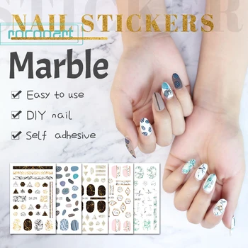 Rocooart Nail Art Adhesive Sticker DIY Manicure Marble Lover Decorations Foil Nail Polish Strips Wraps Accessories Wholesale
Rocooart Nail Art Adhesive Sticker DIY Manicure Marble Lover Decorations Foil Nail Polish Strips Wraps Accessories Wholesale