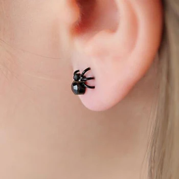 2Pcs Personality Exquisite Piercing Charm Ear Studs Extraordinary Trendy Spider Romance Black Earrings Jewelry
2Pcs Personality Exquisite Piercing Charm Ear Studs Extraordinary Trendy Spider Romance Black Earrings Jewelry