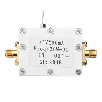 Low Noise Amplifier Noise Amplifier 20DB High Gain LNA 0.02-3GHZ Bandwidth RF Power Amplifier Module Board Frequency
Low Noise Amplifier Noise Amplifier 20DB High Gain LNA 0.02-3GHZ Bandwidth RF Power Amplifier Module Board Frequency