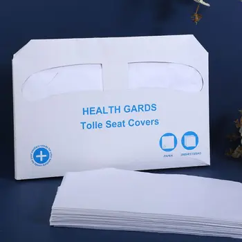 250 Sheets/Pack Half-Fold Disposable Toilet Seat Covers Thickened Sanitary Flushable Wood Pulp Potty Shields Guards Pads
250 Sheets/Pack Half-Fold Disposable Toilet Seat Covers Thickened Sanitary Flushable Wood Pulp Potty Shields Guards Pads