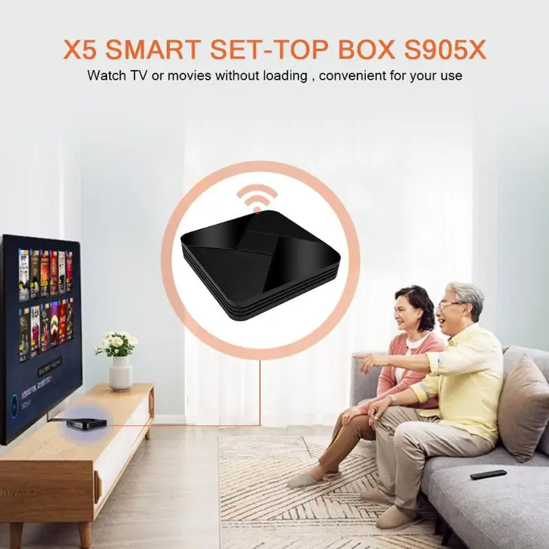 Android 7.1.2 X5 S905X Smart TV Set-top Box HDMI Data Output/SPDIF 2XUSB 2.0 Host 1GB and 8GB WiFi Quad Core Media Player
Android 7.1.2 X5 S905X Smart TV Set-top Box HDMI Data Output/SPDIF 2XUSB 2.0 Host 1GB and 8GB WiFi Quad Core Media Player