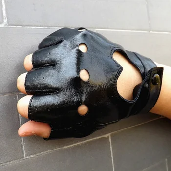 Fahion 1 Pair Half Finger Driving Women Fashion Gloves Pu Leather Fingerless Gloves Black Womens Hand Mittens Luvas 2019
Fahion 1 Pair Half Finger Driving Women Fashion Gloves Pu Leather Fingerless Gloves Black Womens Hand Mittens Luvas 2019