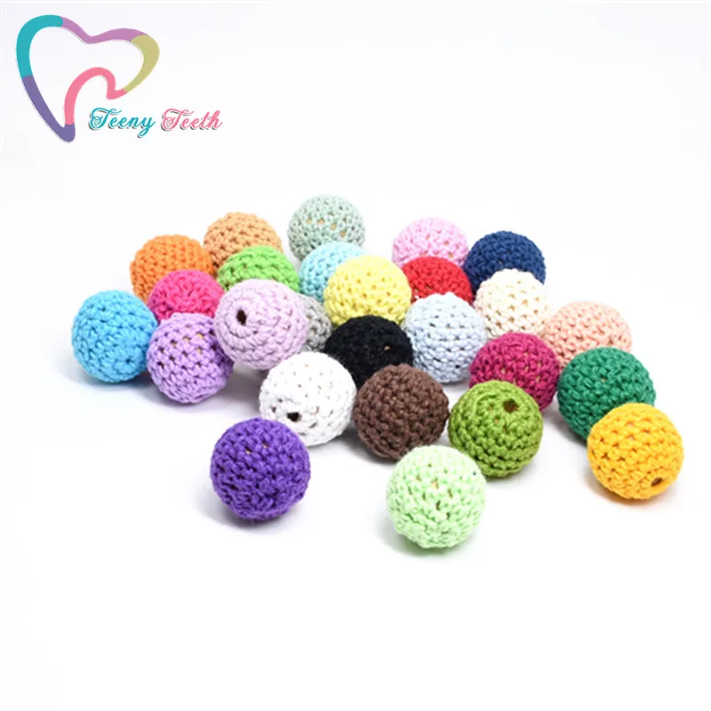 50 PCS 20 MM Wooden Crochet Beads Chewable Ball Beads DIY Wooden Teething Knitting Beads Jewelry Crib Sensory Toy Baby Teether
50 PCS 20 MM Wooden Crochet Beads Chewable Ball Beads DIY Wooden Teething Knitting Beads Jewelry Crib Sensory Toy Baby Teether