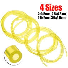 1 medidor de 4 tamanho 2mm/2.5mm/3.5mm gasolina combustível gás linha mangueira óleo gás resistente para aparador serra serra ventilador(China)