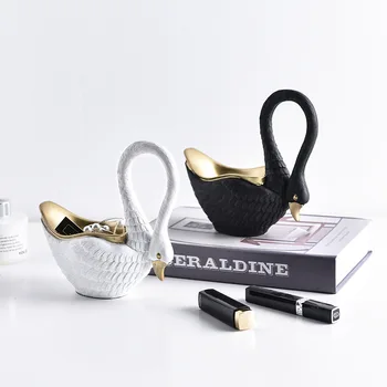 Black White Swan Figurines Nordic Light Luxury Decorations Desktop Miniature Resin Doll Storage Ornament Supplies Fine Crafts
Black White Swan Figurines Nordic Light Luxury Decorations Desktop Miniature Resin Doll Storage Ornament Supplies Fine Crafts