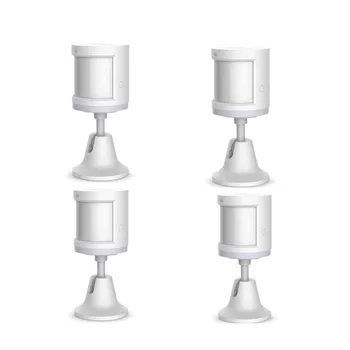 4pc Smart Human Body Sensor Movement PIR Motion Sensor Zigbee Wireless Connection Works With Mi Home APP
4pc Smart Human Body Sensor Movement PIR Motion Sensor Zigbee Wireless Connection Works With Mi Home APP
