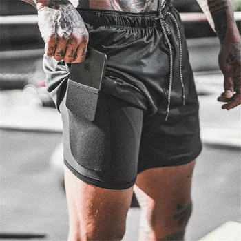 Joggers Shorts Mens 2 in 1 Short Pants Gyms Fitness Bodybuilding Workout Quick Dry Beach Shorts Male Summer Sportswear Bottoms 
Joggers Shorts Mens 2 in 1 Short Pants Gyms Fitness Bodybuilding Workout Quick Dry Beach Shorts Male Summer Sportswear Bottoms