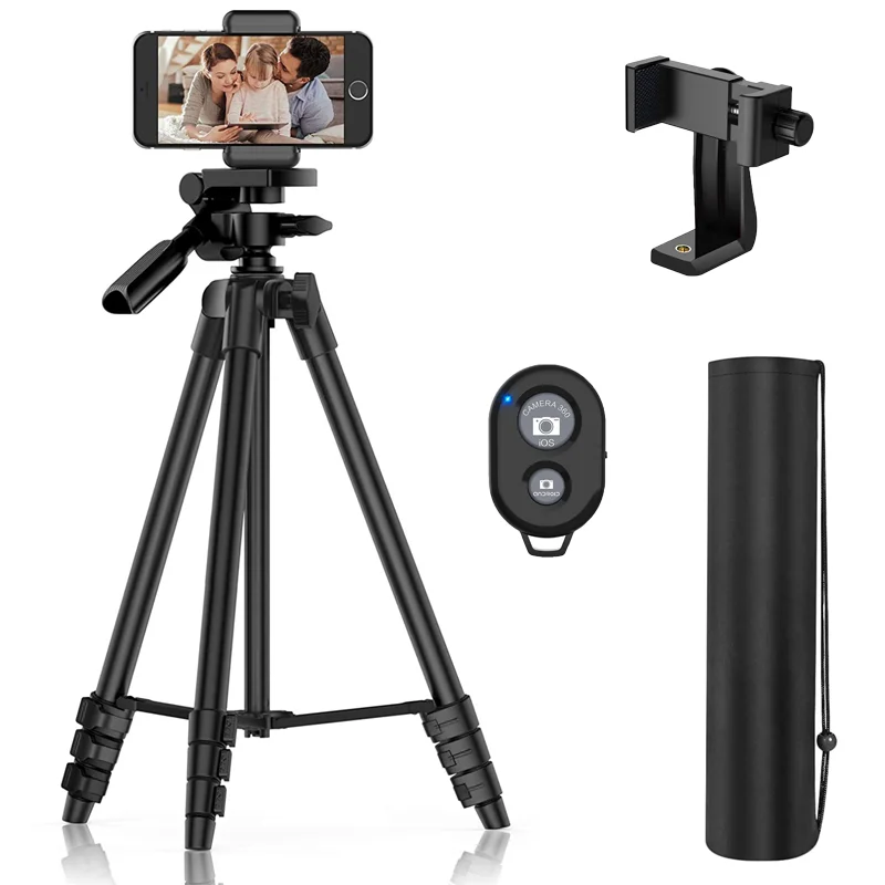 40inch Universal Photography Tripod with Phone Holder Bluetooth Monopod Tripod Stand Foldable Stand with Protable Storage Bag
40inch Universal Photography Tripod with Phone Holder Bluetooth Monopod Tripod Stand Foldable Stand with Protable Storage Bag