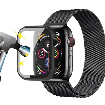 Glass+Case+Strap For Apple watch band 44 mm 40mm 38mm 42mm Metal Steel Bracelet Milanese Loop Band iWatch 5 4 3 2 38/40 42/44mm
Glass+Case+Strap For Apple watch band 44 mm 40mm 38mm 42mm Metal Steel Bracelet Milanese Loop Band iWatch 5 4 3 2 38/40 42/44mm