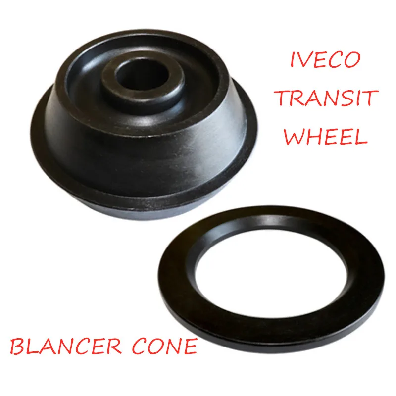 Wheel Cone Steel Adaptor for IVECO or Transit Wheel Two Way Balancer Machine Fixture Spare Parts
Wheel Cone Steel Adaptor for IVECO or Transit Wheel Two Way Balancer Machine Fixture Spare Parts