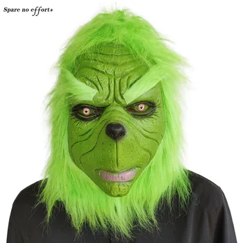 Green Hairy Monster Halloween Mask Latex Realistic Full Face Thief Carnival Halloween Cosplay Halloween Party Supplies Festival
Green Hairy Monster Halloween Mask Latex Realistic Full Face Thief Carnival Halloween Cosplay Halloween Party Supplies Festival