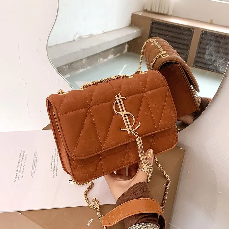 Luxury Handbags Women's Bag Designer Crossbody Bags for Girls 2020 Ladies Tassel Shoulder Bag Square Flap Bags Sac Main Femme
Luxury Handbags Women's Bag Designer Crossbody Bags for Girls 2020 Ladies Tassel Shoulder Bag Square Flap Bags Sac Main Femme