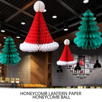 1/3PCS Honeycomb Christmas Hat Santa Claus Hats Hanging Christmas Ornament For Xmas Party Festival Christmas Tree Decoration
1/3PCS Honeycomb Christmas Hat Santa Claus Hats Hanging Christmas Ornament For Xmas Party Festival Christmas Tree Decoration
