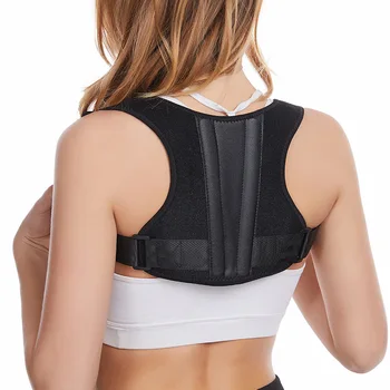 

Posture Back Posture Correction Belt Anti-Kyphotone Sitting Correct with Suspender Strap Strengthen Brace Support Fixing Band