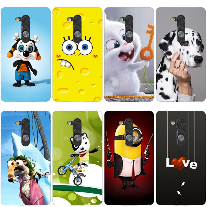 

Soft Silicone Printed Cell Phone Case Cover for LG L Fino D295 LG L Fino Dual D290N Colorful Back Covers Coque Para Flower Cases