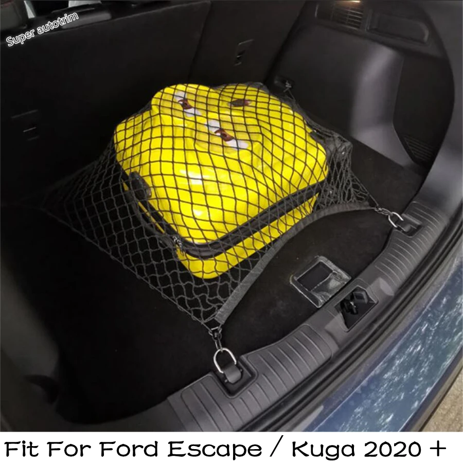 

Rear Trunk Storage Luggage Net String Bag Baggage Mesh Fit For Ford Escape / Kuga 2020 - 2024 Car Interior Refit Accessories