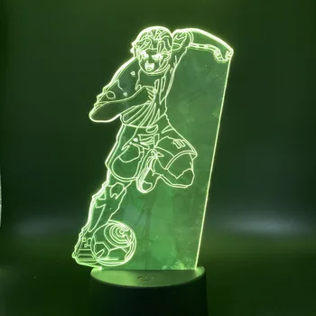 Cartoon Captain Tsubase Play Basketball Optical Illusion Light App Control for Office Room 7 Colors Child Birthday Gift 3D Lamp
Cartoon Captain Tsubase Play Basketball Optical Illusion Light App Control for Office Room 7 Colors Child Birthday Gift 3D Lamp