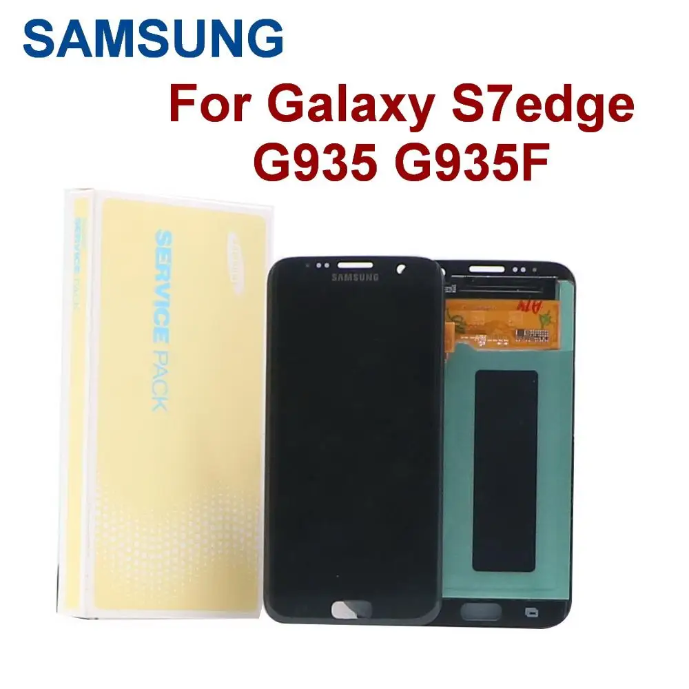 ORIGINAL 5.5'' Display withDead pixel LCD with Frame For SAMSUNG Galaxy S7 edge G935 G935F LCD Touch Screen Digitizer Assembly
ORIGINAL 5.5'' Display withDead pixel LCD with Frame For SAMSUNG Galaxy S7 edge G935 G935F LCD Touch Screen Digitizer Assembly