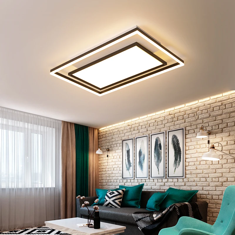Modern Ceiling Lights LED Lamp For Living Room Bedroom light Fixture surface mounted Rectangle Modern Ceiling Lamp for sdutyroom
Modern Ceiling Lights LED Lamp For Living Room Bedroom light Fixture surface mounted Rectangle Modern Ceiling Lamp for sdutyroom